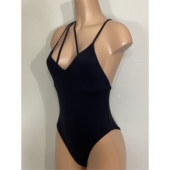New. SEAFOLLY black one piece. Retails $197. Size 8 - Picture 10 of 11
